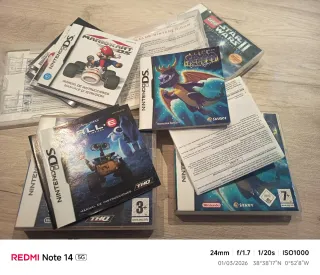 Lote de caja +manuales (sin juego) Nintendo DS: Sp