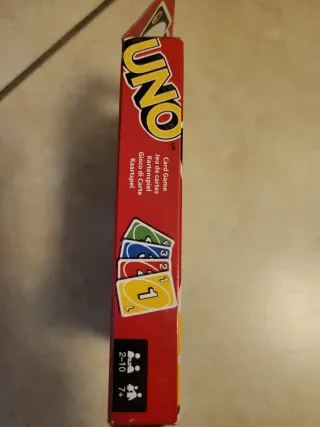 UNO Gioco di Carte Mattel W2087 - 7+ anni