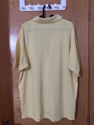 Polo Lacoste Amarillo Pastel Talla 6 Hombre