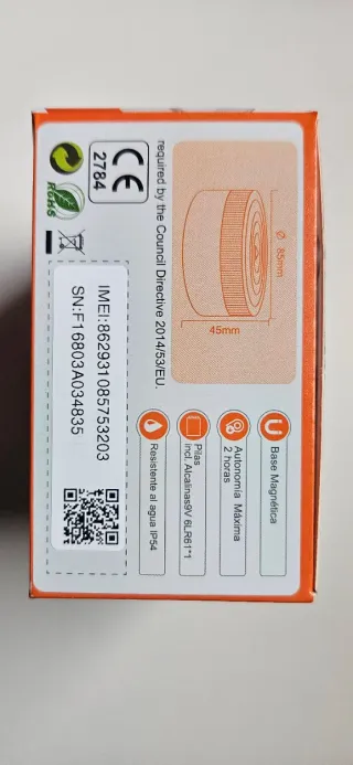 Baliza V16 DGT Homologada Geolocalizable precintad