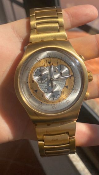 Reloj Swatch Irony Chrono XL Dorado