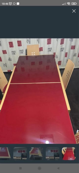 comedor completo , mueble televisor , mesas