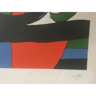 Litografía Joan Miró