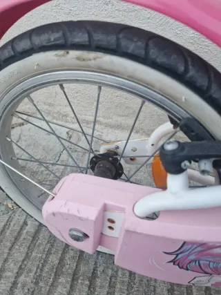 Bicicleta Infantil B'TWIN 16 Rosa