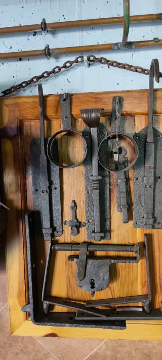 Objetos antiguos coleccionista