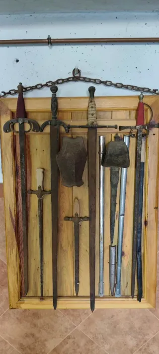 Objetos antiguos coleccionista