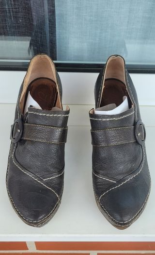 Zapato tacón negro talla 40