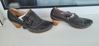 Zapato tacón negro talla 40