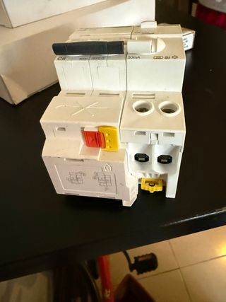 Magnetotermico IC60N C6A + Vigi IC60 Schneider