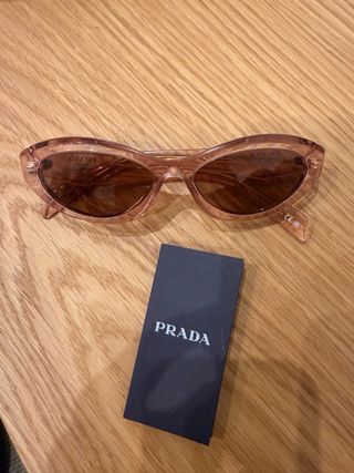 Gafas de Sol Prada Mujer Rosa Marrón