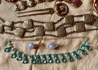 Lote bisutería antigua/vintage