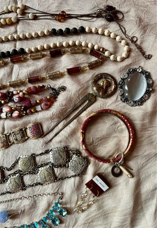 Lote bisutería antigua/vintage