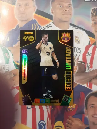Cromo Ferran Torres Edición Limitada Panini