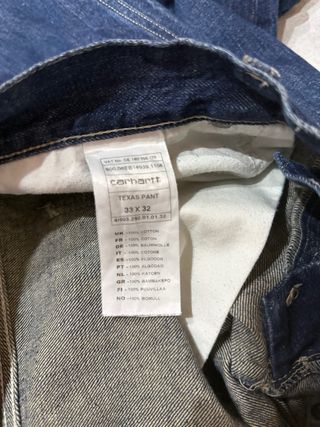 Pantalones Carhartt Azules