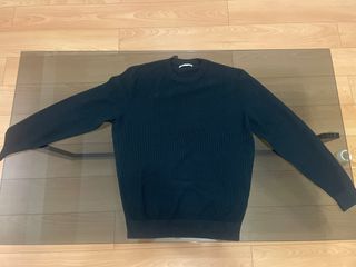 Jersey Zara verde esmeralda Talla M