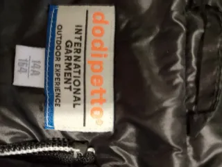 Giubbotto 100 grammi nero