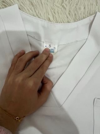 Pijama sanitario blanco