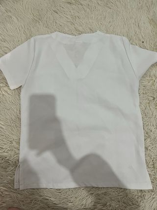 Pijama sanitario blanco