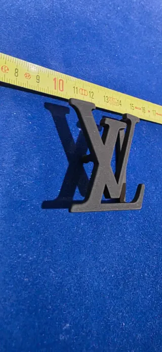 Hebilla Louis Vuitton Negra 40mm