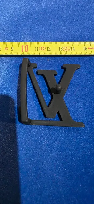 Hebilla Louis Vuitton Negra 40mm