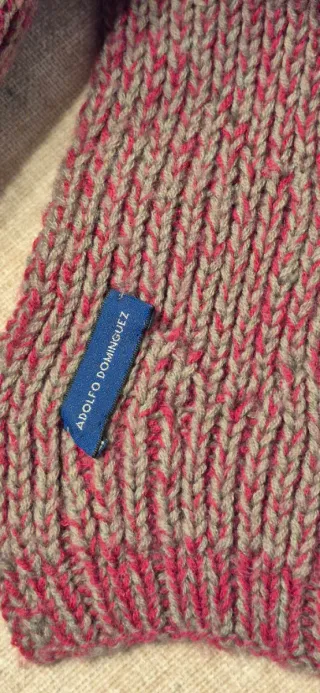 BUFANDA Y GORRO LANA Adolfo Dominguez