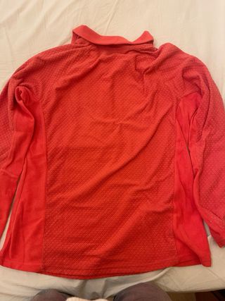 Sudadera Polar Columbia Talla L rosa fucsia