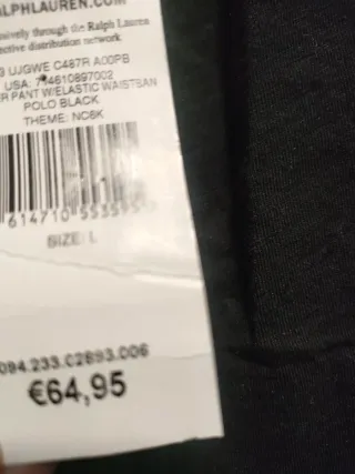 Pantalón Pijama Polo Ralph Lauren Talla L