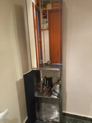 En Albacete armario baño acero inoxidable y crista