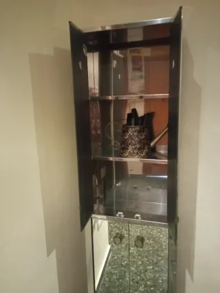 En Albacete armario baño acero inoxidable y crista