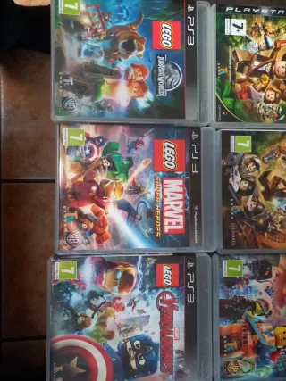 Lote Juegos LEGO PS3