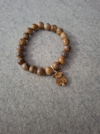 Pulsera Tous perlas marrones