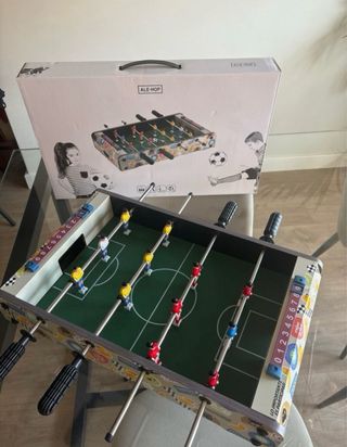 Futbolín de mesa Ale-Hop