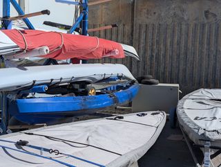 Kayak autovaciable 2+1 plazas