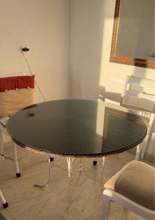 Cristal redondo 100 cm