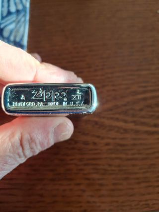 Zippo Engine Turned Vintage 1996