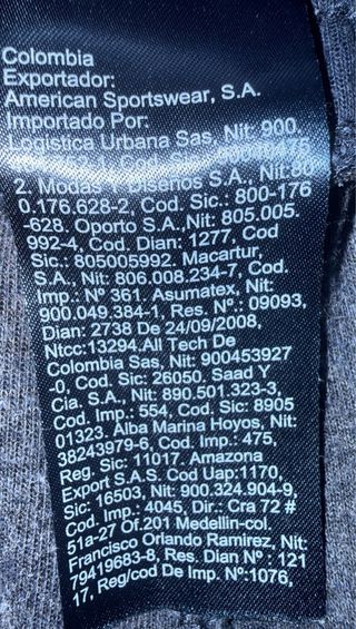 Pantalón culotte crop Tommy Hilfiger Talla M