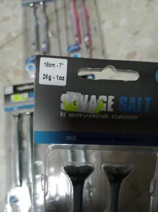 Savage Gear Salt Vinilos Pesca 18cm