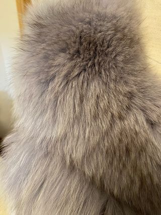 Chaleco Piel Zorro Auténtico Talla Única