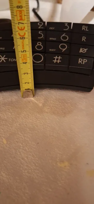 Telefono anni 90 nero