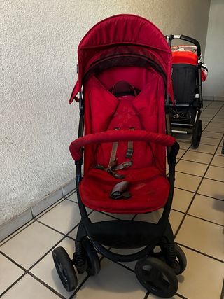 2x1 Cochecito Bugaboo y Silla Paseo Roja