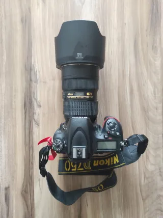 Nikon D750 con objetivo 24-70mm f2.8