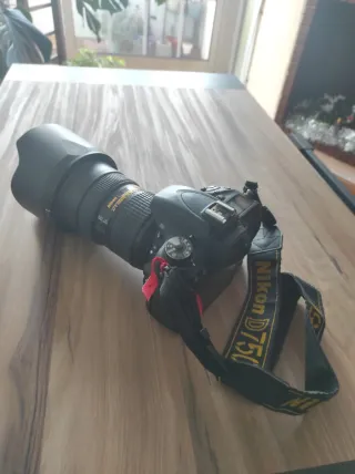Nikon D750 con objetivo 24-70mm f2.8