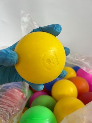 390 Pelotas Piscina Bolas 8 cm Amaya