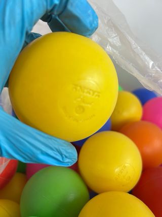 390 Pelotas Piscina Bolas 8 cm Amaya