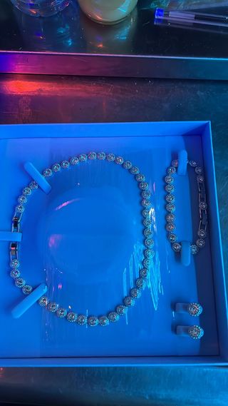 Juego de Joyas Plateadas