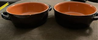 Set 2 Ciotole Terracotta