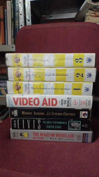 Colección 100 peliculas VHS