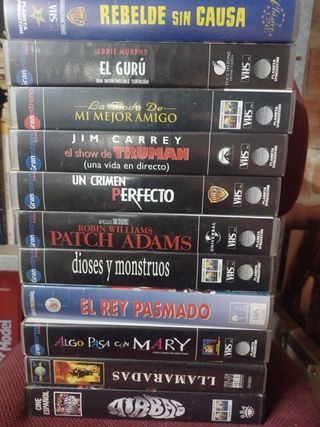 Colección 100 peliculas VHS