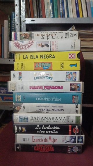 Colección 100 peliculas VHS