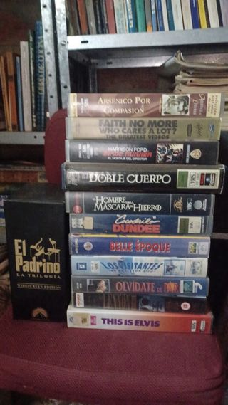 Colección 100 peliculas VHS